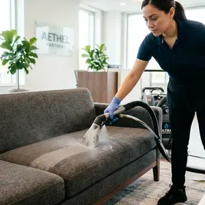 Limpeza de estofos para empresas